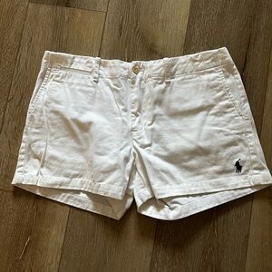 Ralph Lauren White Women's Bermudas